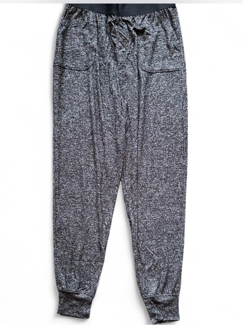 *NWT* VICTORIA’S SECRET PINK Soft Marled Knit Charcoal Jogger — S